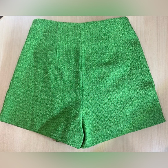 & Other Stories | Green Textured Women's Skort size 4 - Picture 4 of 4